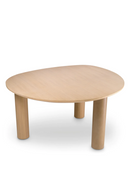 Oak Scandi Dining Table | Eichholtz Lombardo | Oroatrade.com