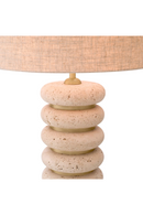Sculptural Travertine Table Lamp | Eichholtz Baron | Oroatrade.com