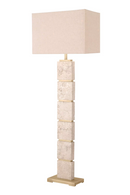 Contemporary Travertine Floor Lamp | Eichholtz Newton | Oroatrade.com