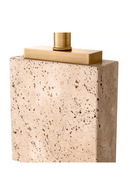 Contemporary Travertine Floor Lamp | Eichholtz Newton | Oroatrade.com