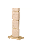 Contemporary Travertine Floor Lamp | Eichholtz Newton | Oroatrade.com
