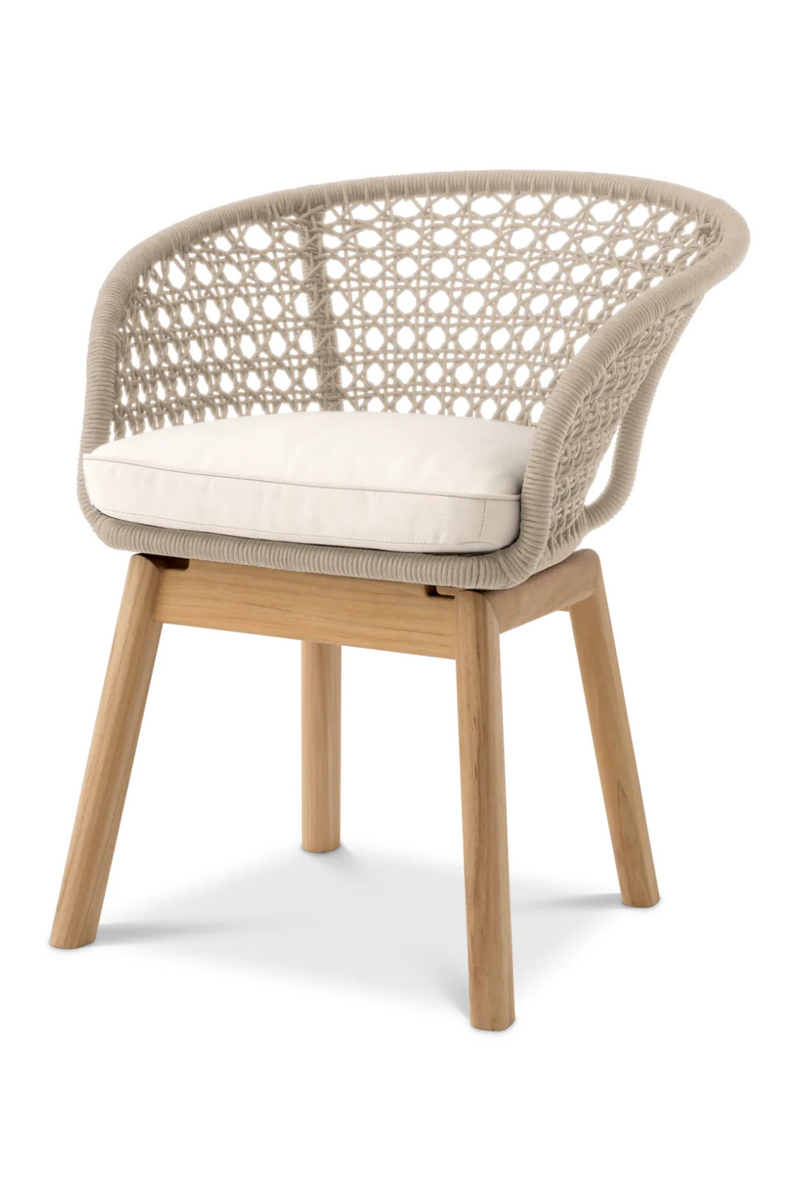 Modern Rope Outdoor Dining Chair | Eichholtz Trinity | Oroatrade.com