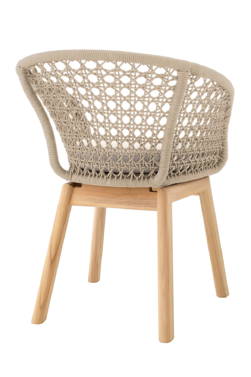 Modern Rope Outdoor Dining Chair | Eichholtz Trinity | Oroatrade.com