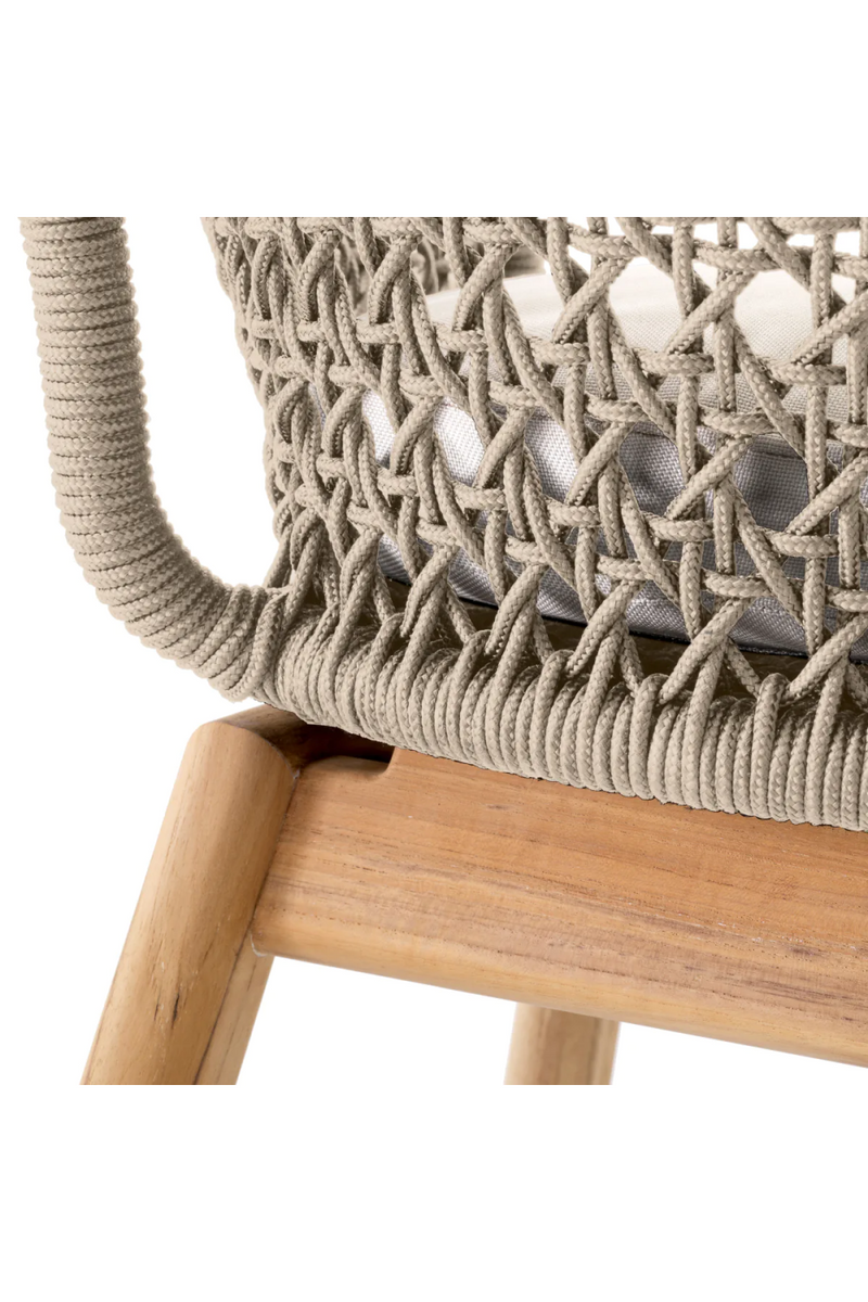 Modern Rope Outdoor Dining Chair | Eichholtz Trinity | Oroatrade.com