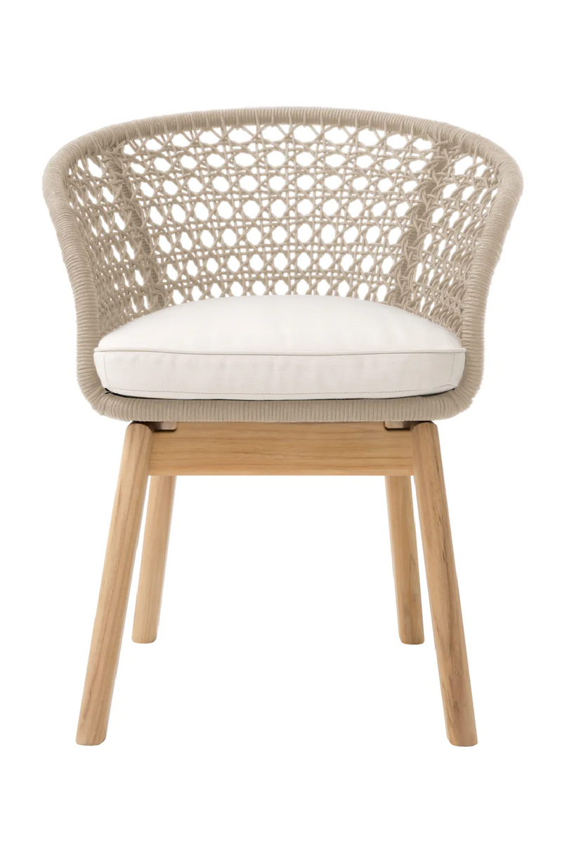 Modern Rope Outdoor Dining Chair | Eichholtz Trinity | Oroatrade.com