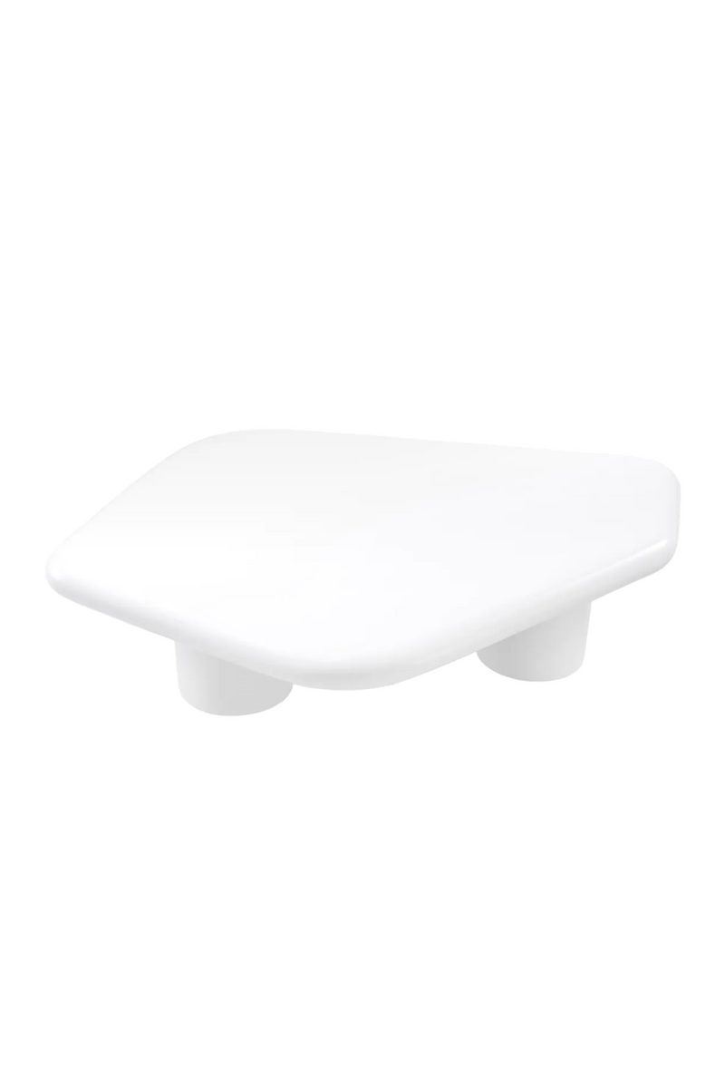 White Free Form Coffee Table | Eichholtz Matiz | Oroatrade.com