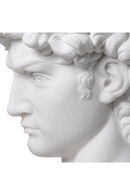 White Marble Head Sculpture | Eichholtz David | Oroatrade.com