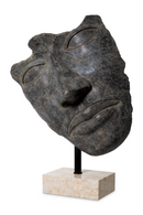 Antique Bronze Face Sculpture | Eichholtz Heros | Oroatrade.com