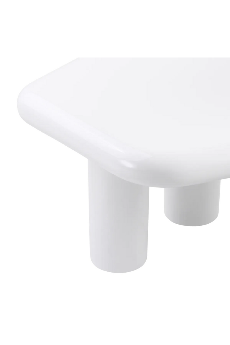 White Free Form Side Table | Eichholtz Matiz | Oroatrade.com
