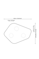 White Free Form Side Table | Eichholtz Matiz | Oroatrade.com