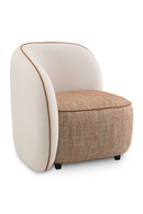 Orange Piping Cream Modular Chair | Eichholtz San Marino | Oroatrade.com