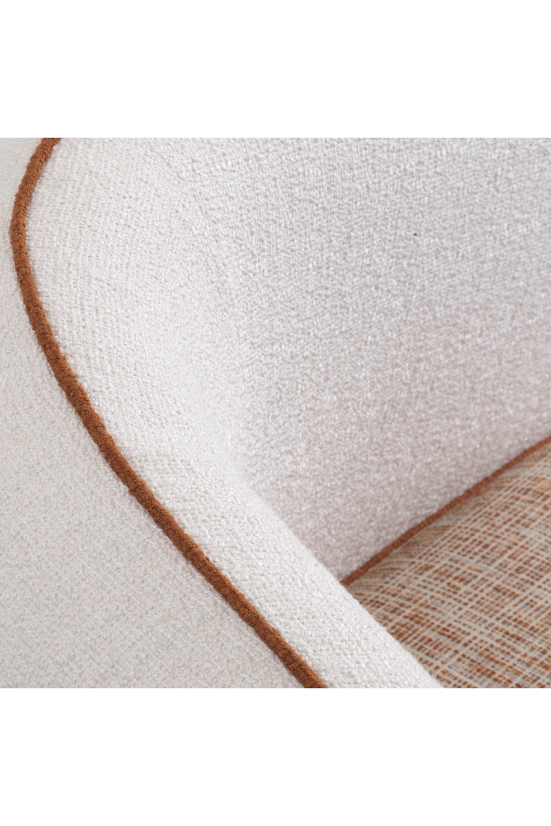 Orange Piping Cream Modular Chair | Eichholtz San Marino | Oroatrade.com