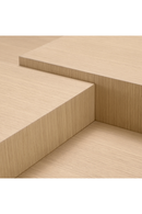 Oak Geometrical Coffee Table | Eichholtz Nerone | Oroatrade.com