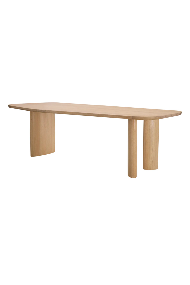 Free Form Oak Dining Table | Eichholtz Flemings | Oroatrade.com