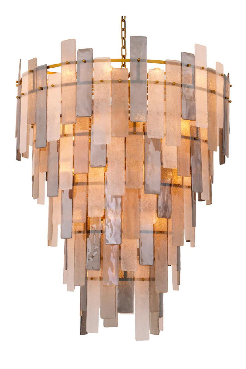 Tiered Glass Chandelier XXL | Eichholtz Greyson | Oroatrade.com