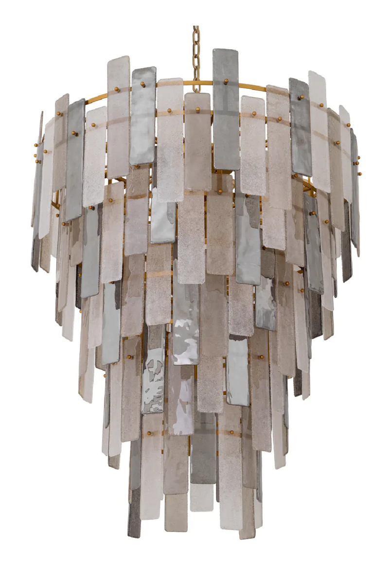 Tiered Glass Chandelier XXL | Eichholtz Greyson | Oroatrade.com