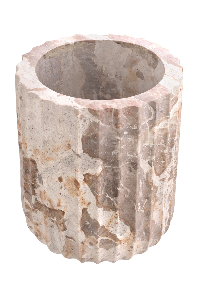 Brown Marble Decorative Vase | Eichholtz Nava | Oroatrade.com