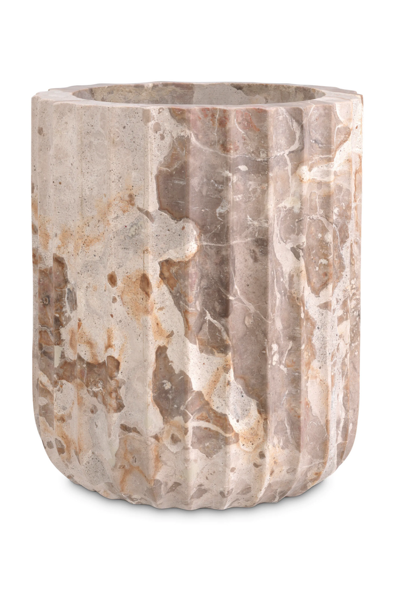Brown Marble Decorative Vase | Eichholtz Nava | Oroatrade.com