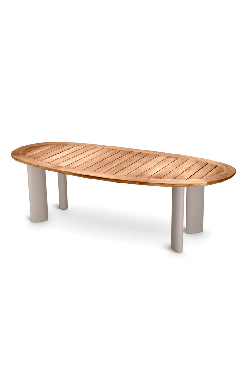 Teak Outdoor Dining Table | Eichholtz Free Form | Oroatrade.com