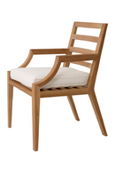 Japandi Outdoor Dining Armchair | Eichholtz Hera | Oroatrade.com
