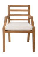 Japandi Outdoor Dining Armchair | Eichholtz Hera | Oroatrade.com