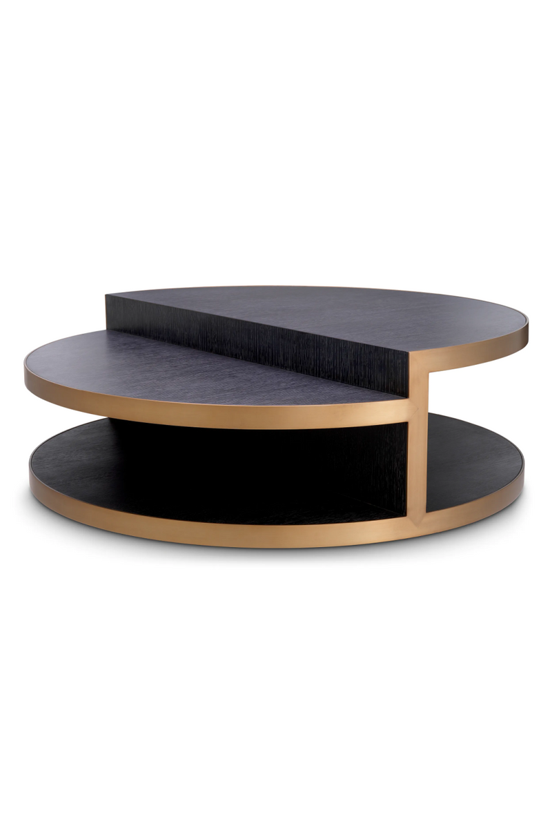 Black Oak Modern Coffee Table | Eichholtz Nilo | Oroa Trade