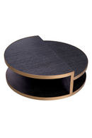 Black Oak Modern Coffee Table | Eichholtz Nilo | Oroa Trade