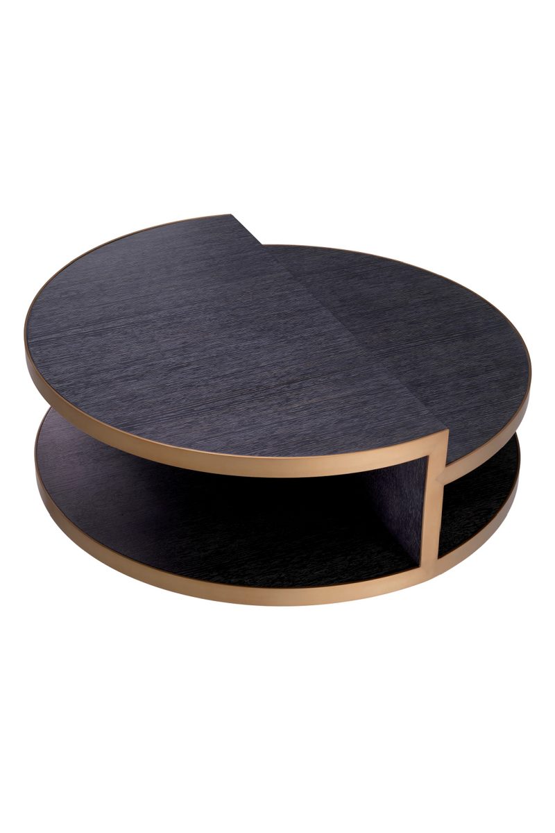 Black Oak Modern Coffee Table | Eichholtz Nilo | Oroa Trade