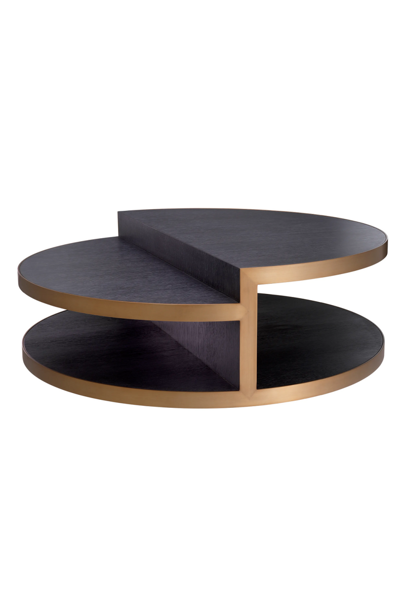 Black Oak Modern Coffee Table | Eichholtz Nilo | Oroa Trade