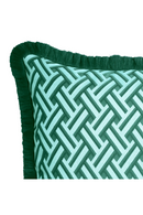 Green Fringed Cushion | Eichholtz Doris | Oroatrade.com