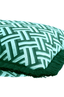 Green Fringed Cushion | Eichholtz Doris | Oroatrade.com