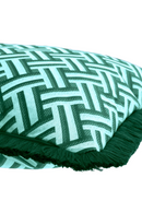 Green Fringed Cushion | Eichholtz Doris | Oroatrade.com