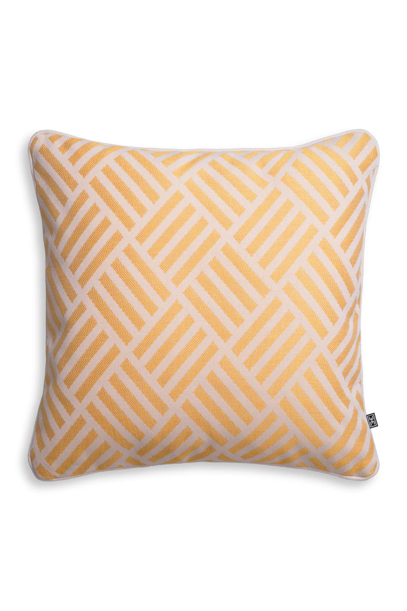 Yellow Printed Cushion | Eichholtz Sonel | Oroatrade.com