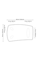 Wooden Minimalist Coffee Table | Eichholtz Bergman | Oroatrade.com