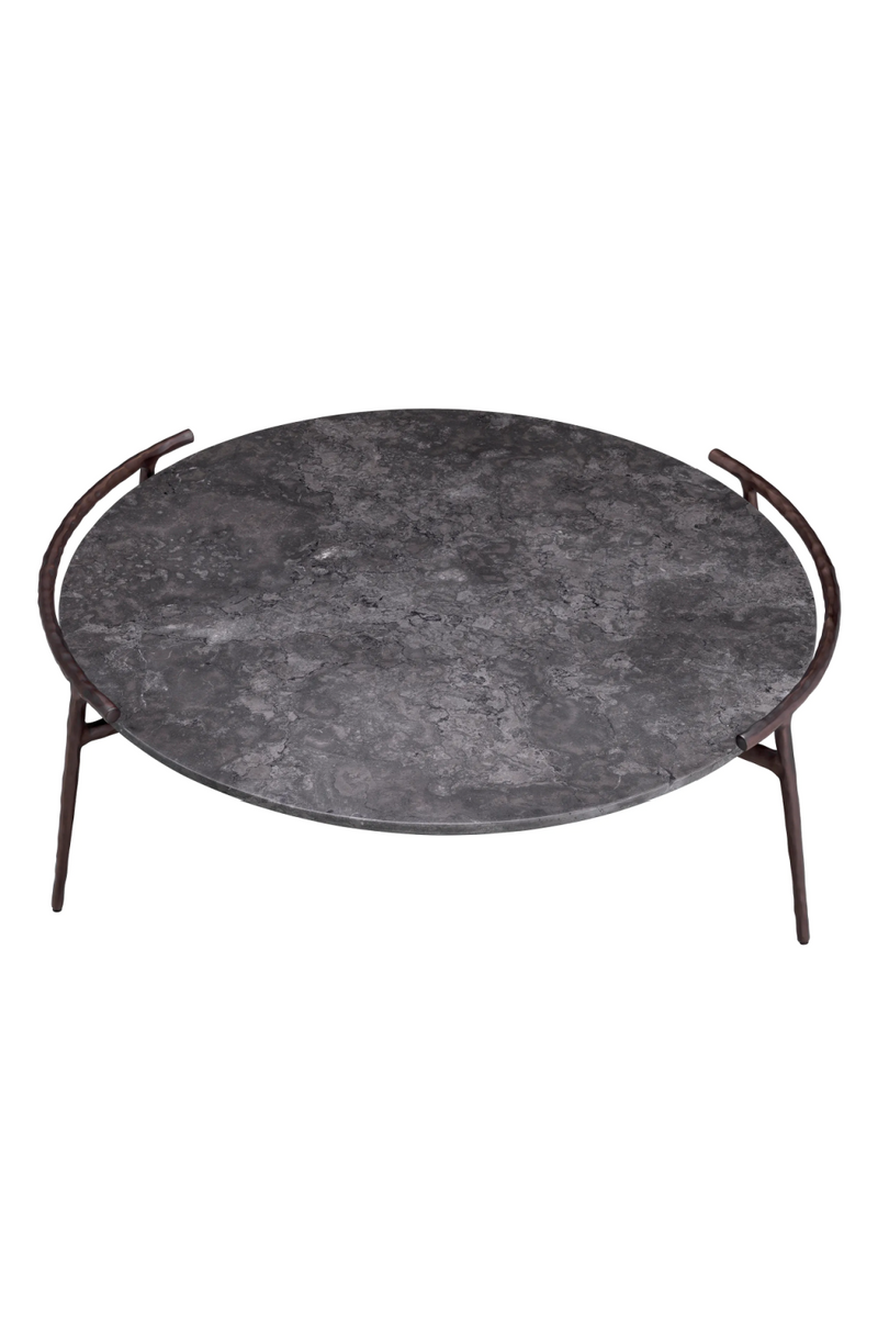 Gray Marble Rustic Coffee Table | Eichholtz Arca | Oroatrade.com