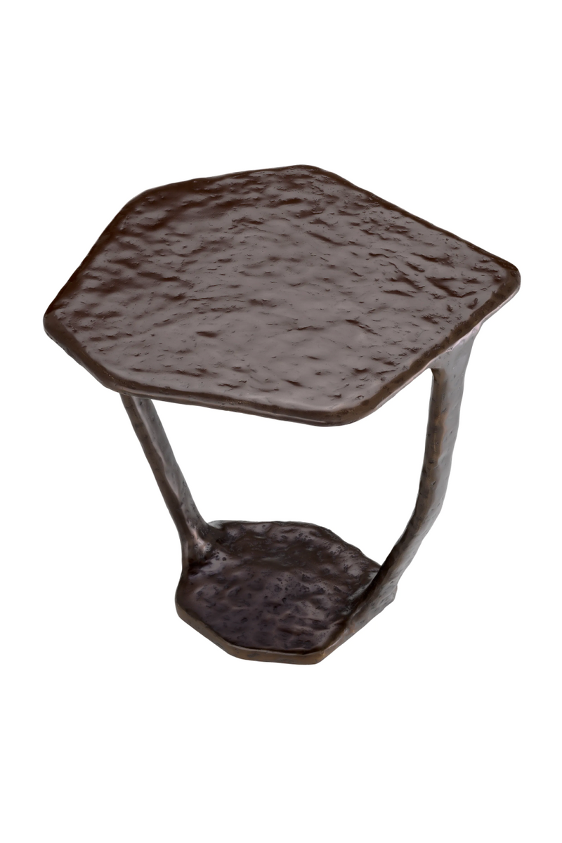 Organic Shaped Bronze Side Table | Eichholtz Tigra | Oroatrade.com