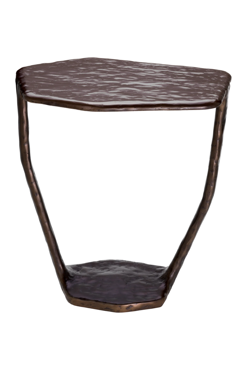 Organic Shaped Bronze Side Table | Eichholtz Tigra | Oroatrade.com