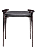 Gray Marble Rustic Side Table | Eichholtz Arca | Oroatrade.com