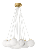 Clustered Alabaster Chandelier | Eichholtz Sphinx | Oroatrade.com