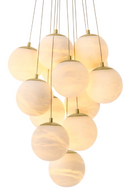 Clustered Alabaster Chandelier | Eichholtz Sphinx | Oroatrade.com