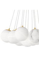 Clustered Alabaster Chandelier | Eichholtz Sphinx | Oroatrade.com