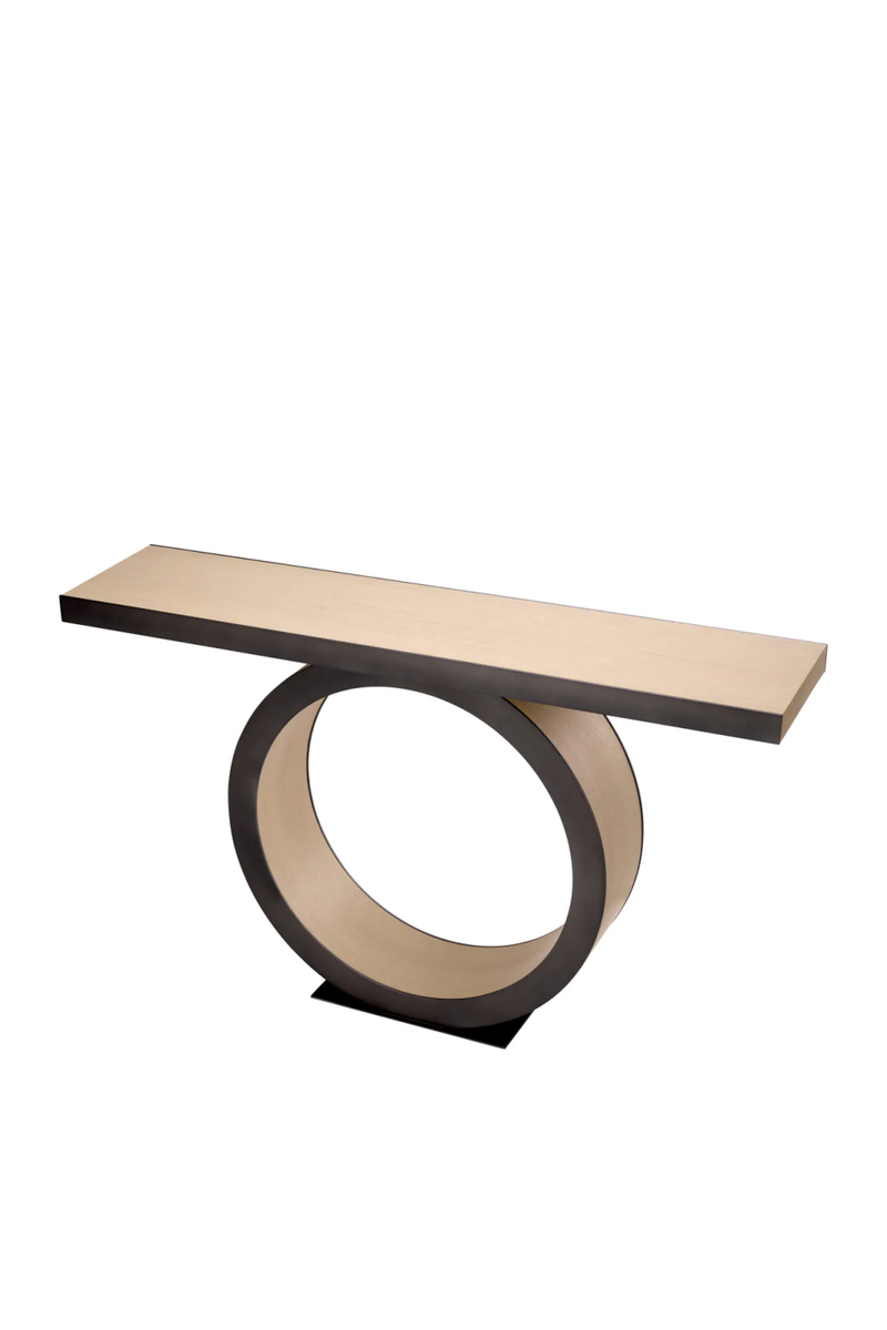 Oak Ring Console Table | Eichholtz Odis | Oroatrade.com