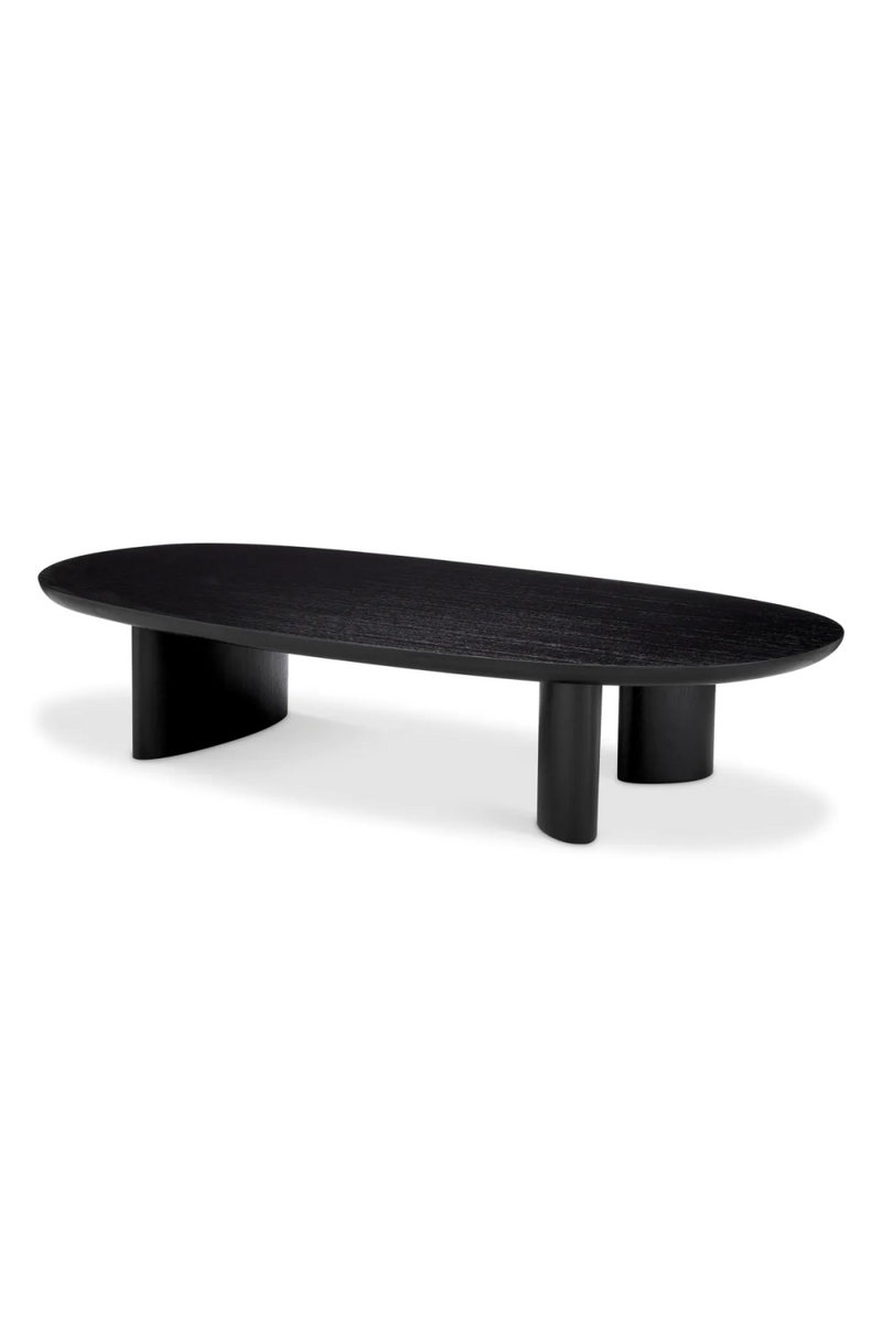 Scandi Oak Oval Coffee Table | Eichholtz Lindner | Oroatrade.com