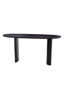 Scandi Oak Oval Console Table | Eichholtz Lindner | Oroatrade.com