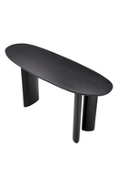 Scandi Oak Oval Console Table | Eichholtz Lindner | Oroatrade.com