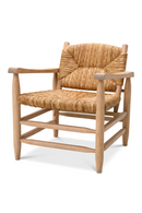 Woven Seagrass Lounge Armchair | Eichholtz Elliott | Oroatrade.com