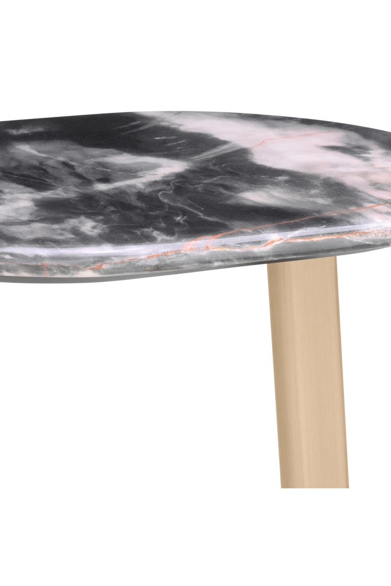 Oval Marble End Table | Eichholtz Oyo | Oroatrade.com