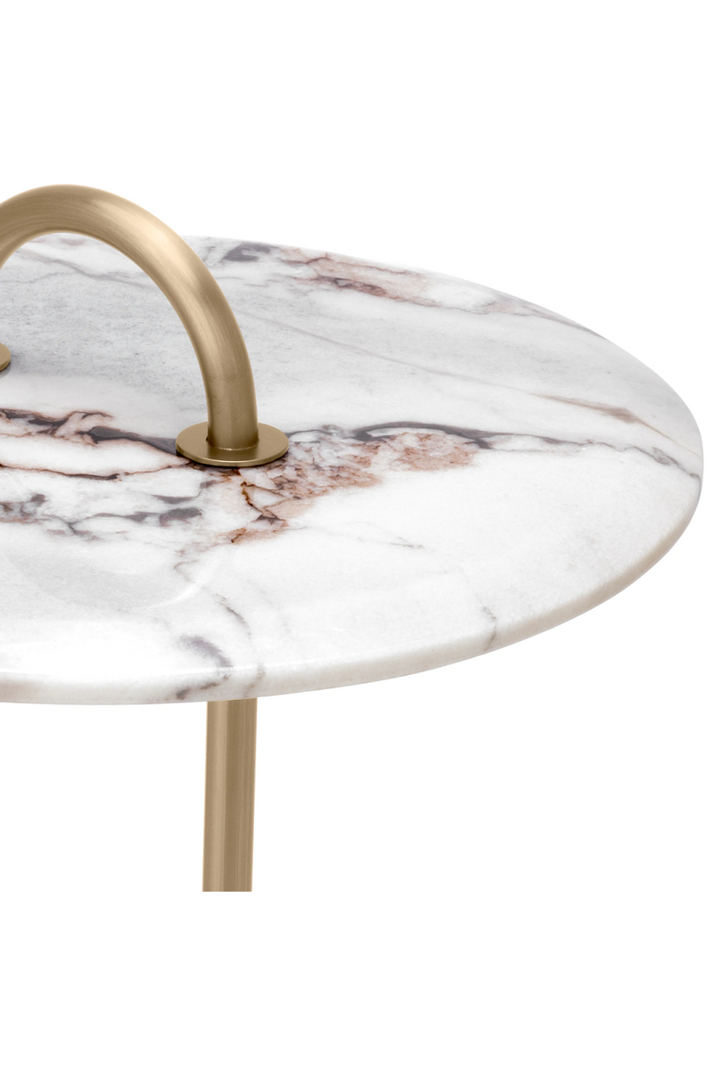 Contemporary Marble Side Table | Eichholtz Zappa | Oroatrade.com