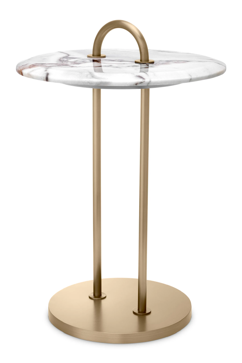 Contemporary Marble Side Table | Eichholtz Zappa | Oroatrade.com