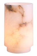 Cylindrical Alabaster Tealight Holders (3) | Eichholtz Leonidas | Oroatrade.com